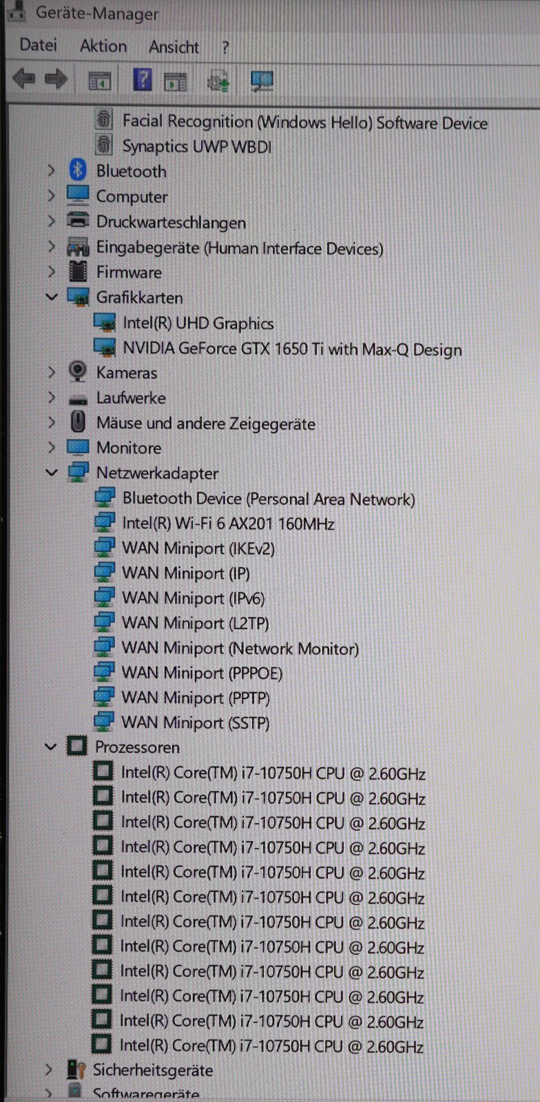 Lenovo ThinkPad X1 Extreme Gen3 i7-10750H 64GB RAM 512GB SSD 15,6'' UHD GTX 1650