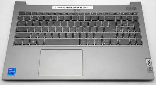 Lenovo ThinkBook 15 G2 ITL Palmrest QWERTY Tastatur Touchpad Fingerprint
