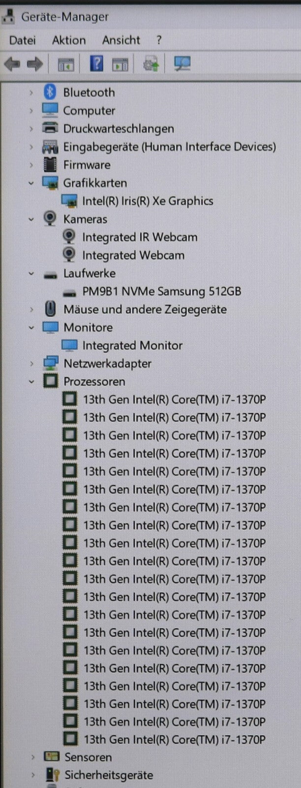 Dell Latitude 5540 i7-1370P 32GB DDR5 RAM 512GB SSD 15,6 FullHD  Win11 #D1