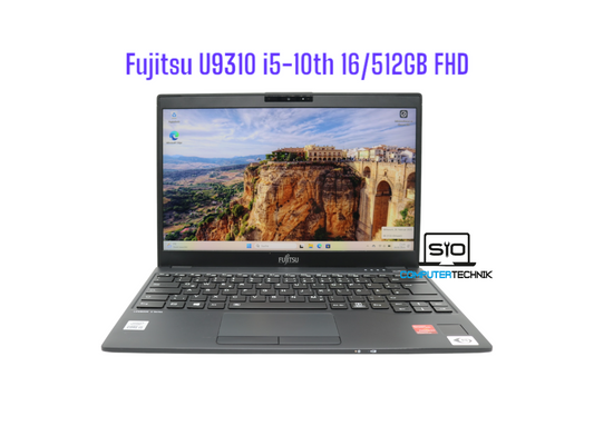 Fujitsu Lifebook U9310 i5-10th 16GB RAM 512GB SSD 13,3 inch FullHD USB C Win11