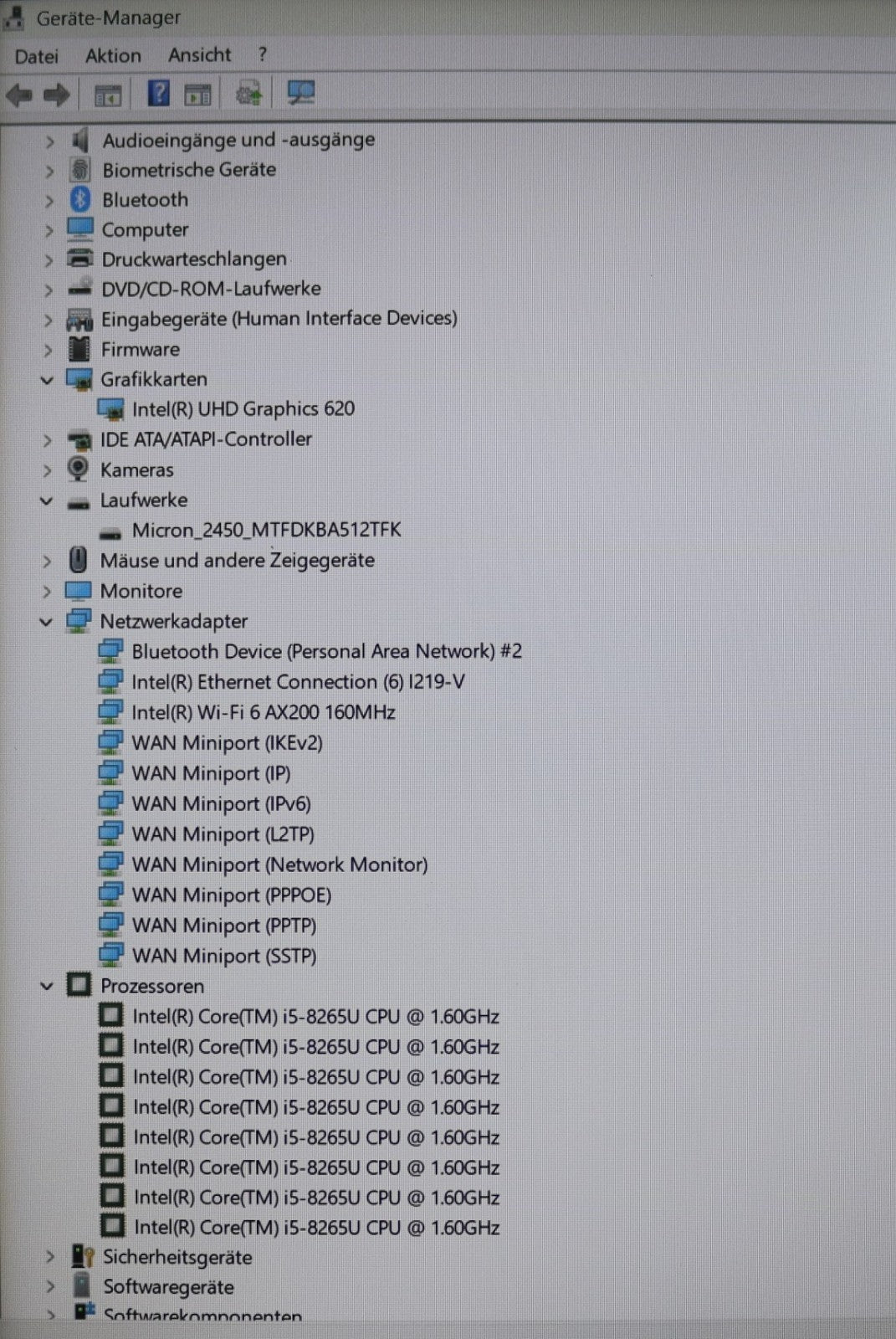 HP Probook 650 G5 i5-8265u 16GB RAM 512GB SSD FHD NVMe 15,6 FullHD IPS