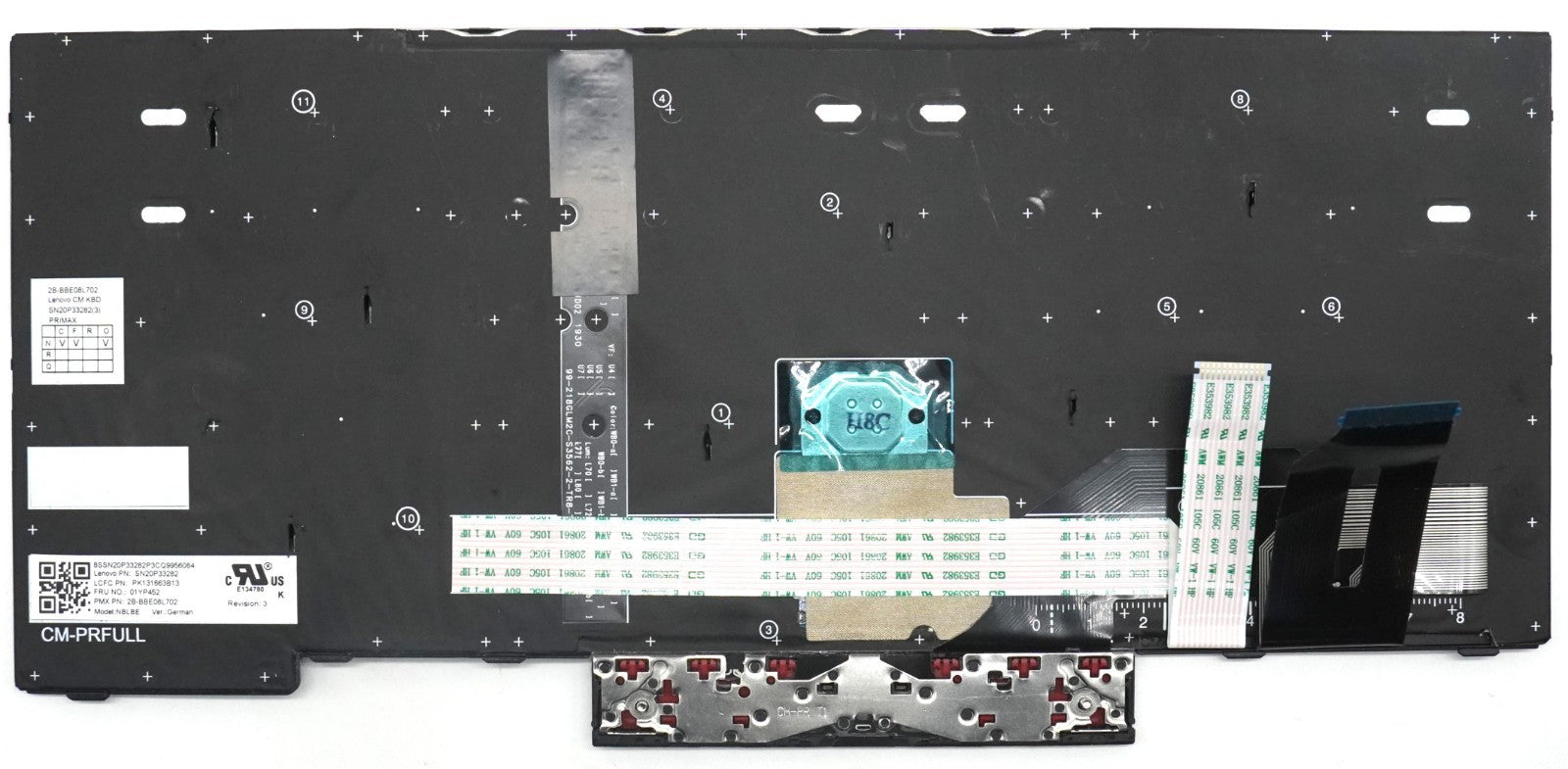 Original Lenovo ThinkPad Tastatur für T490, T14, L380 – FRU 01YP452 Backlight
