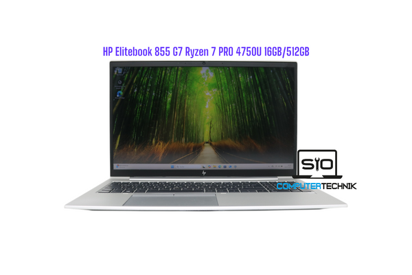 HP Elitebook 855 G7 AMD Ryzen 7 PRO 4750U 16GB RAM 512GB SSD 15,6 FullHD Win11