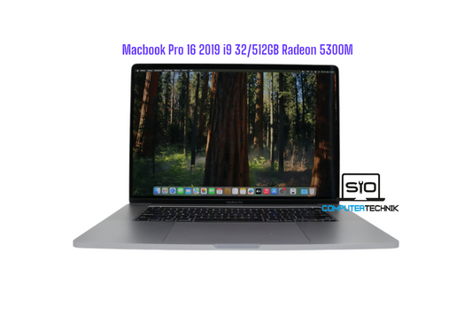 MacBook Pro 2019 16,1" i9-9th Gen. 32GB RAM 512GB SSD AMD Radeon 5300 GPU #4