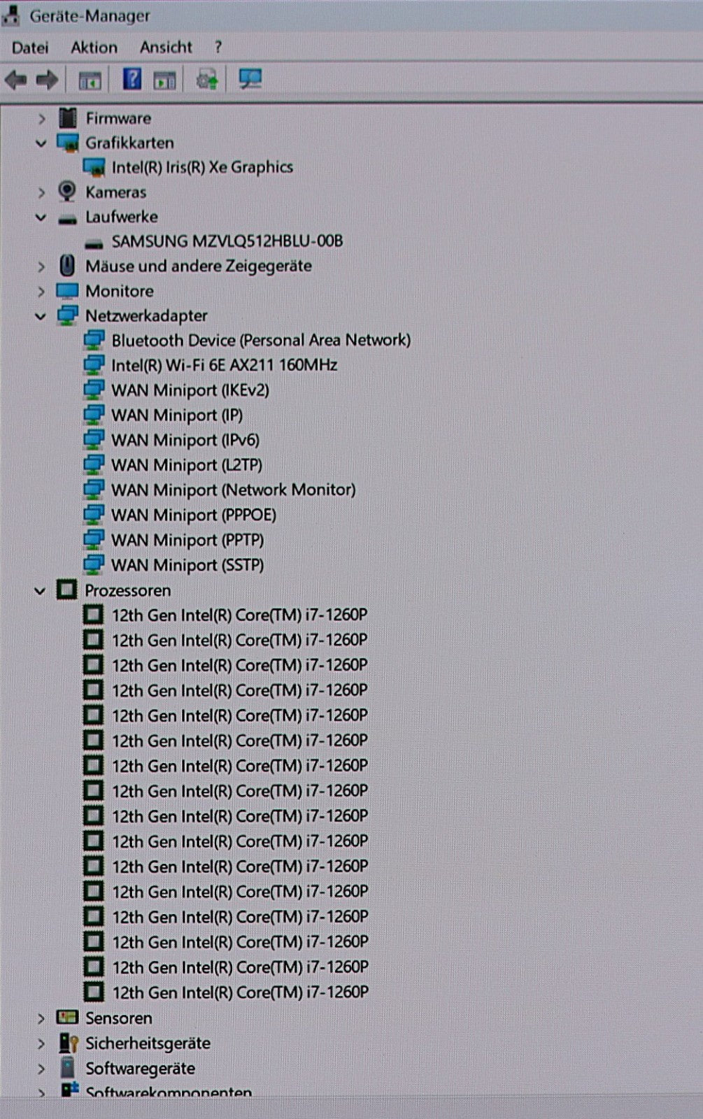 Samsung Galaxy Book2 Pro 15 (NP950XED-KA2DE) – i7-12 16GB RAM 512 GB SSD 15,6"