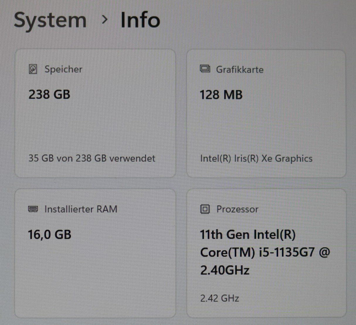 Fujitsu Lifebook U7311 - 13,3 Zoll Notebook i5, 11. Gen 16GB 256GB NEU&ORIG