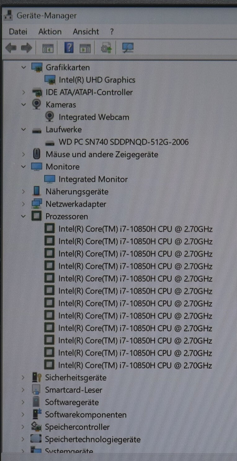 Dell Latitude 5411 i7-10850H 32GB RAM 512GB SSD FullHD 14" IPS Win11 Backlight