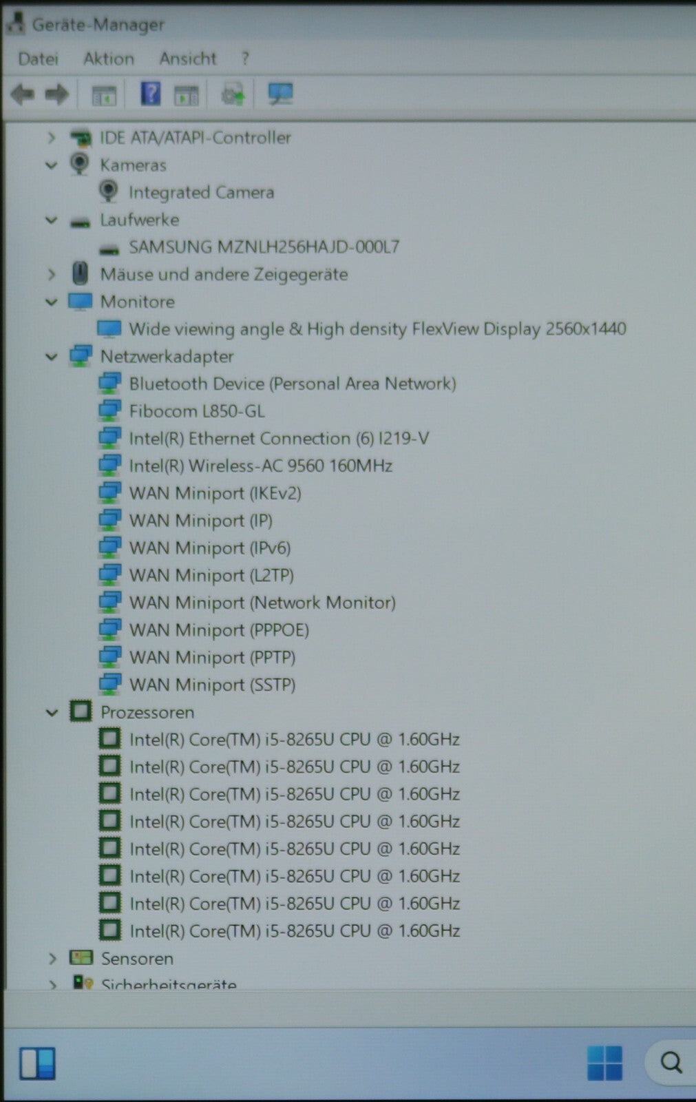 Lenovo Thinkpad X1 Yoga Gen 4 i5-8265U 8GB RAM 256GB SSD Touch mit Stift