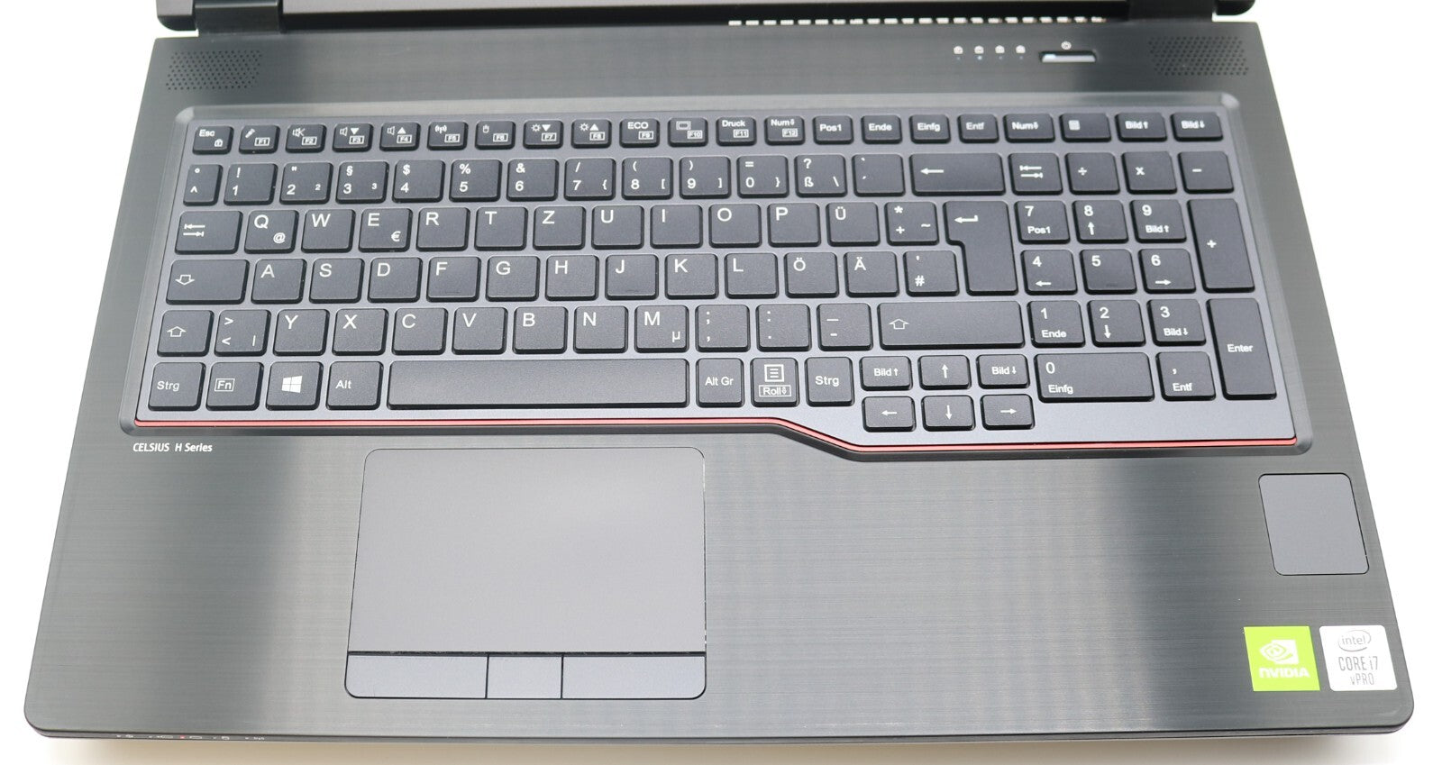 Fujitsu Celsius H7510 CAD i7-10850H 6Kerne 32GB RAM 512GB SSD T1000 Hervorragend