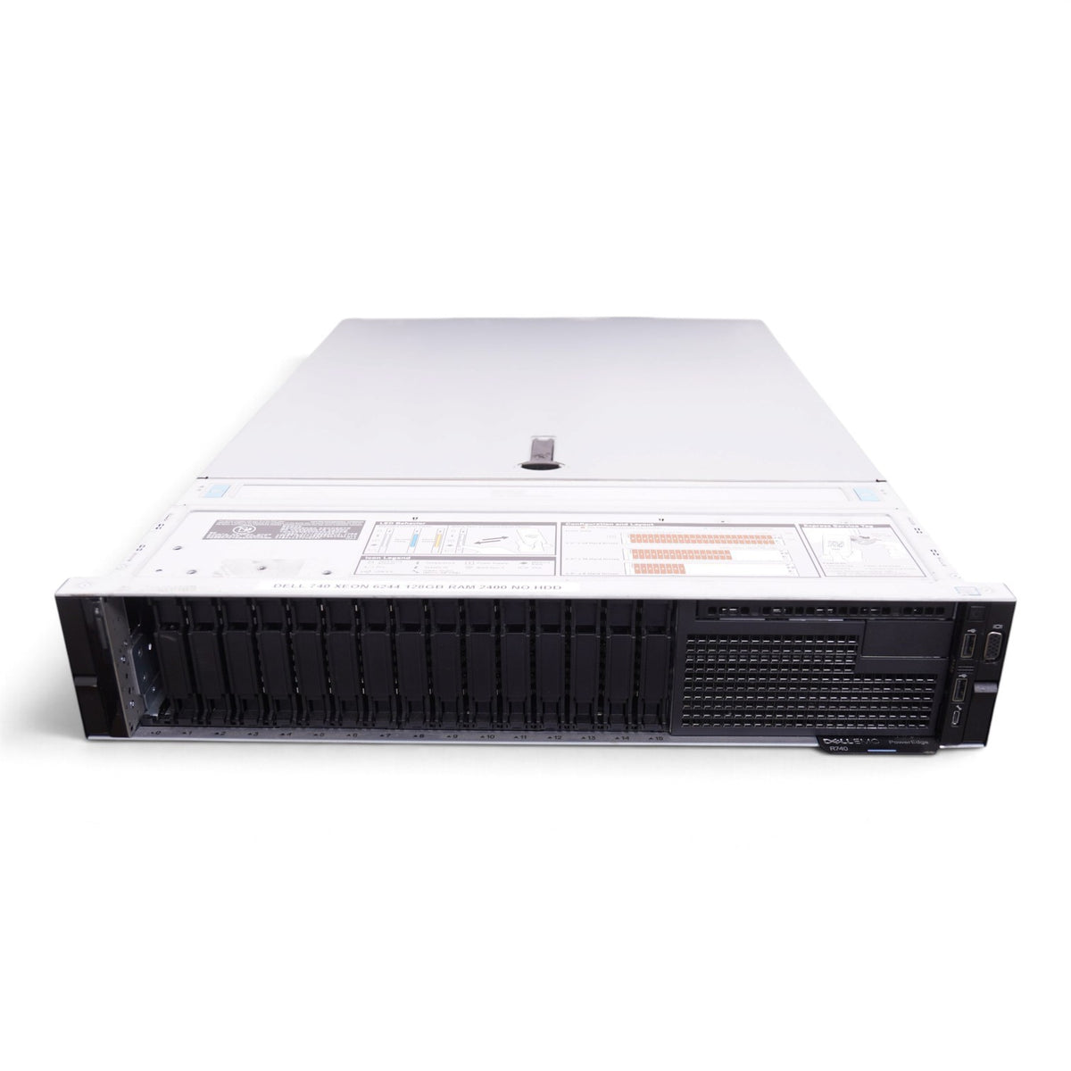 Dell EMC PowerEdge R740 2x Xeon Gold 6244 128GB DDR4 RAM 2U Server ohne HDD