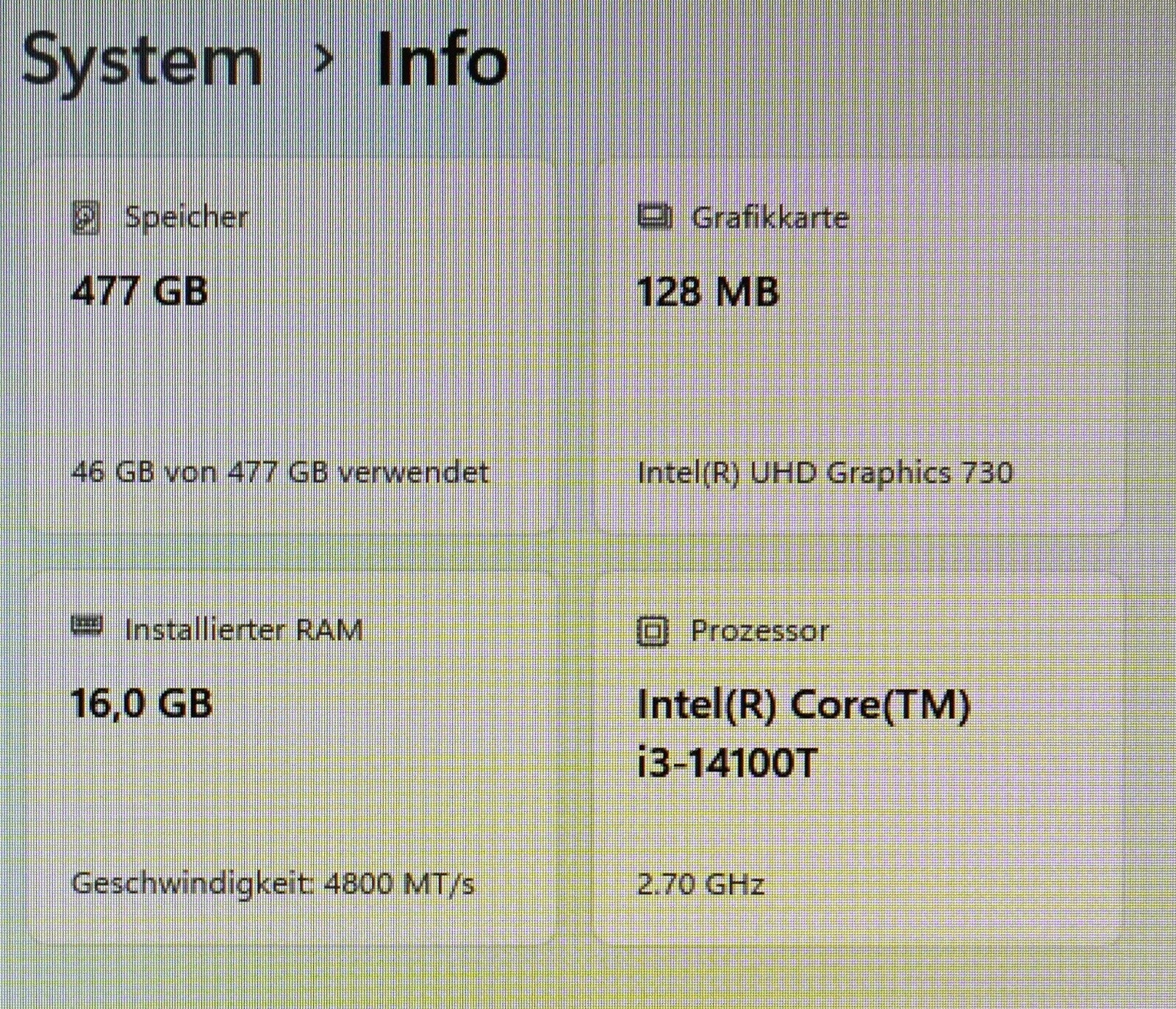 Dell Pro Micro QCM1250 (D19U) – Intel Core i3-14100T 16 GB RAM 512GB SSD wie neu