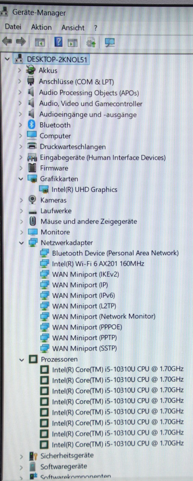 HP EliteBook 850 G7 Intel i5-10310U 16GB RAM 512GB SSD 15,6 FullHD IPS Win11