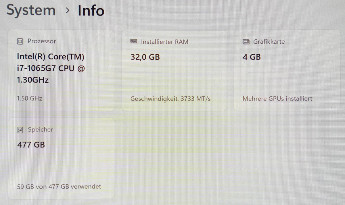 Microsoft Surface Book 3 i7-1065G7 32GB RAM 512GB SSD NVIDIA GTX 1650 TOUCH W11