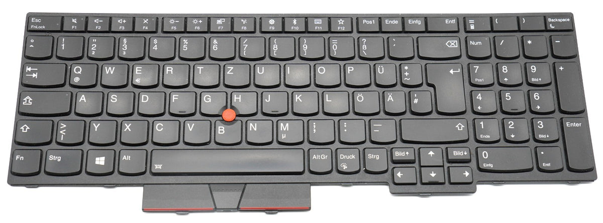 Lenovo ThinkPad Tastatur QWERTZ für T580 FRU 01HX271 Backlight