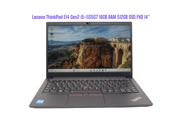 Lenovo Thinkpad E14 Gen2 i5-1135G7 16GB RAM 512GB SSD(neu) FullHD 14'' Zoll