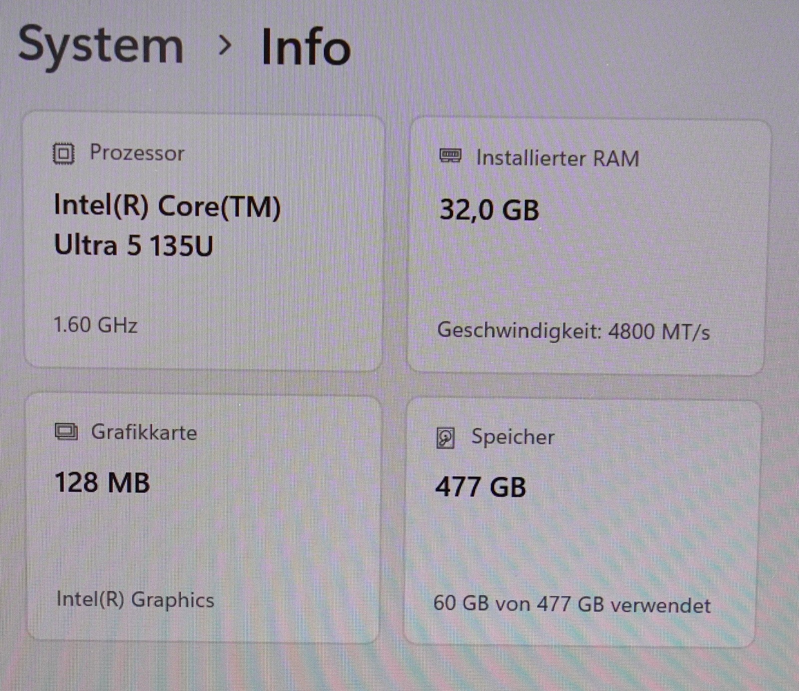 Dell Latitude 5450 Ultra 5 135U 32GB RAM 512GB SSD 14'' FHD AI Boost QWERTY W11