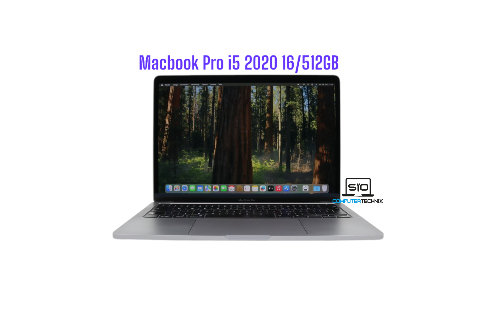 MacBook Pro i5 (2020) 13,3 Zoll Retina 2560x1600 16GB RAM 512GB SSD