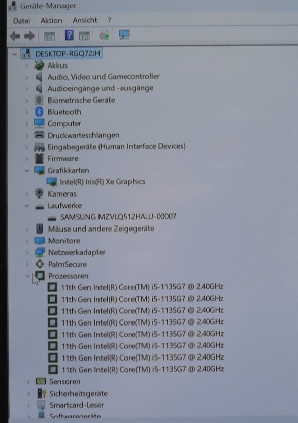 Fujitsu Lifebook U9311X i5-1135G7 16GB RAM 512GB SSD 13,3" FullHD Touch  Stift