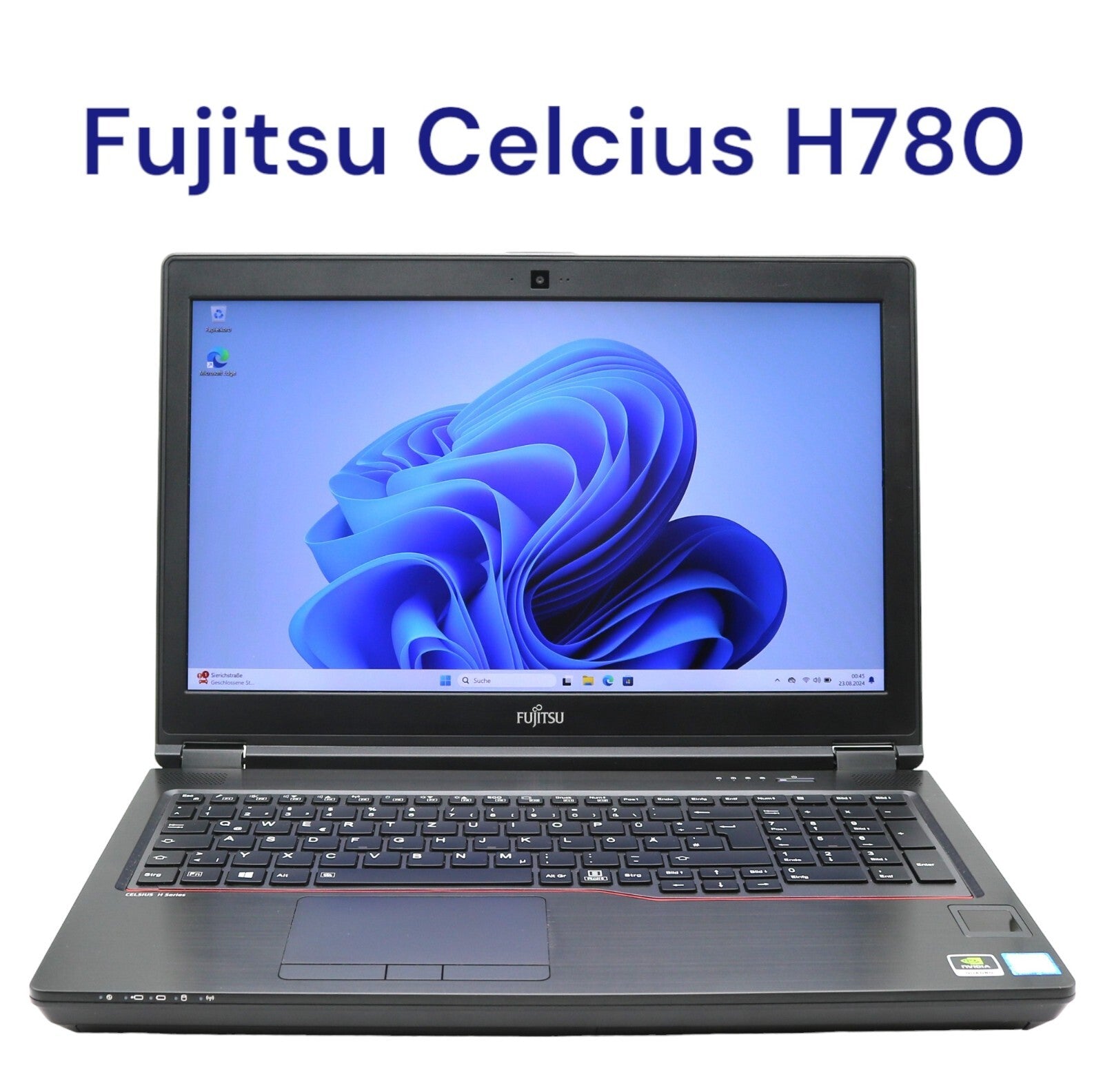 Fujitsu Celsius H780 i7-8750H 32GB RAM 512GB SSD NVIDIA P600 15,6 " FHD