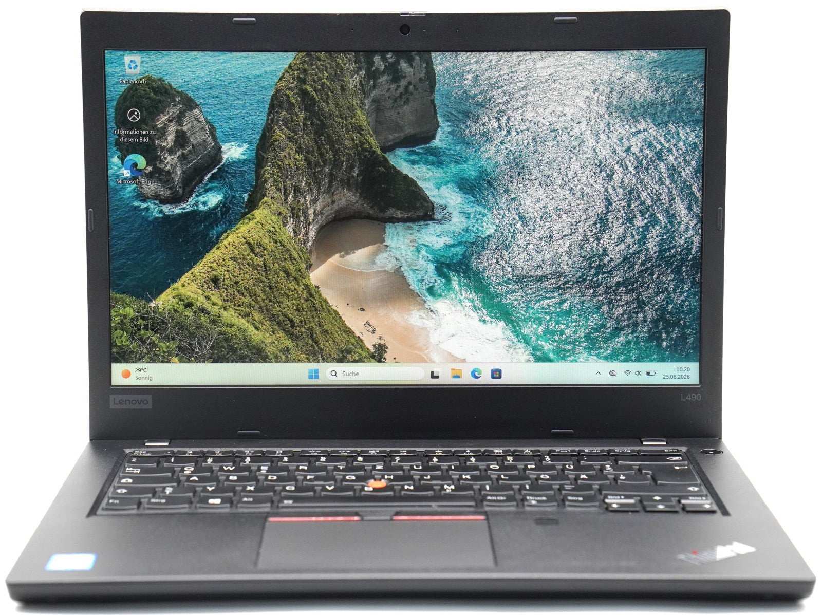 Lenovo ThinkPad L490 i5-8265U 16GB RAM 256GB SSD 14'' FHD IPS Win11 #K1