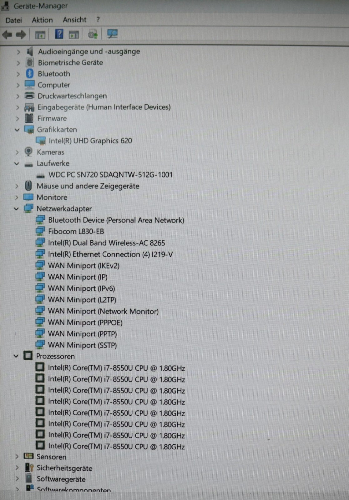 Lenovo ThinkPad T580 i7-8650U 32GB RAM 512GB SSD 15,6 FullHD  zwei Akkus Win11