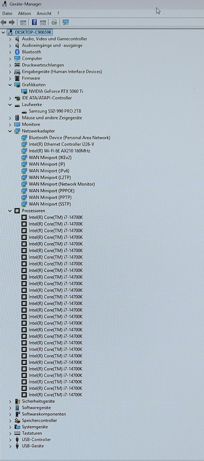 Ultra Gaming PC i7-14700K | RTX 5060Ti | 64GB DDR5 | 2TB SSD | ASUS ROG Z790-A