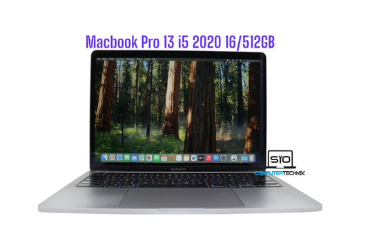 MacBook Pro i5 (2020) 13,3 Zoll Retina 2560x1600 16GB RAM 512GB SSD #160