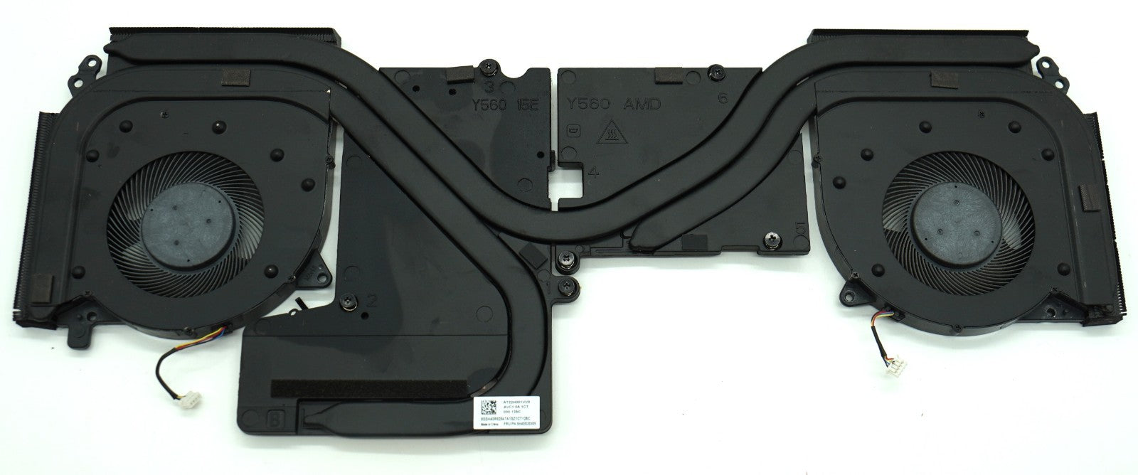 Original Lenovo Legion 5 Pro 16ACH6H Kühler Lüfter Heatsink Dual Fan