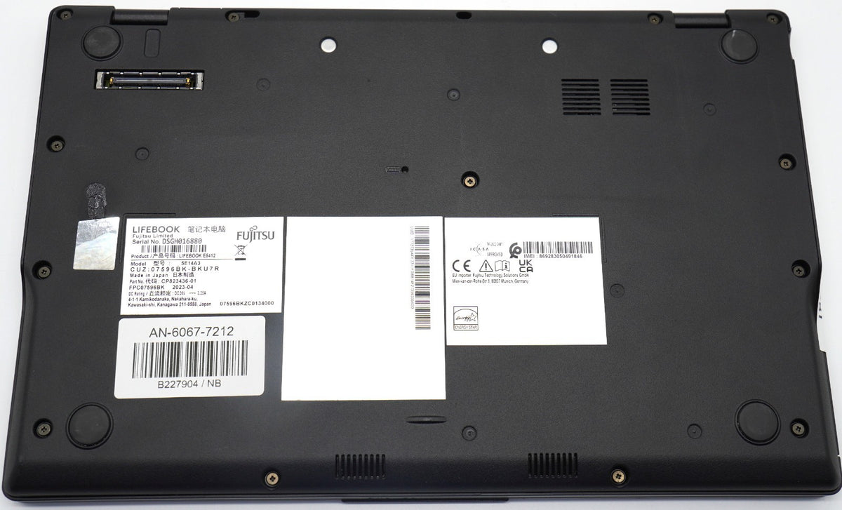 Fujitsu Lifebook E5412 i5-1235U 16GB RAM 512GB SSD 14" FullHD Intel Iris Xe #BT