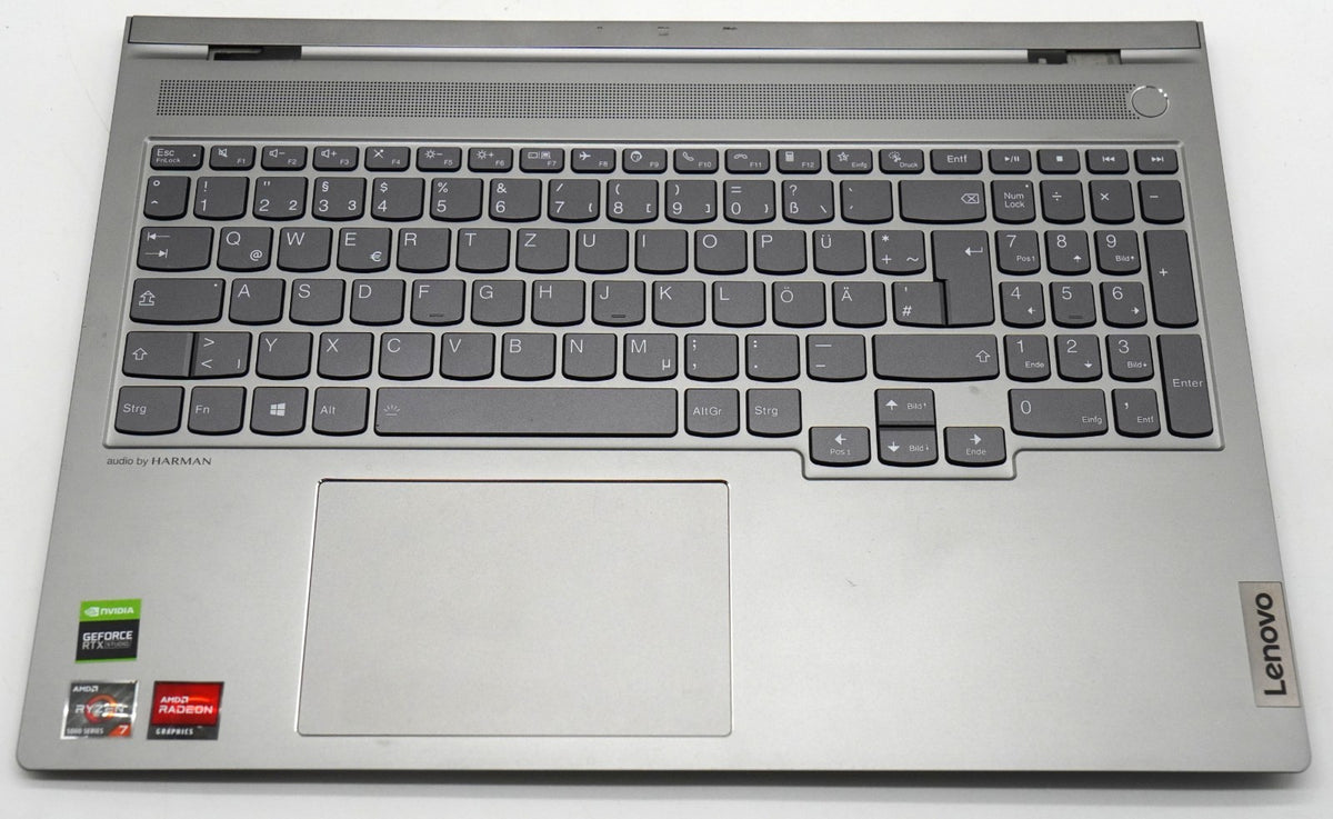 Lenovo ThinkBook 16p G2 ACH Palmrest Tastatur Touchpad Lautsprecher Original