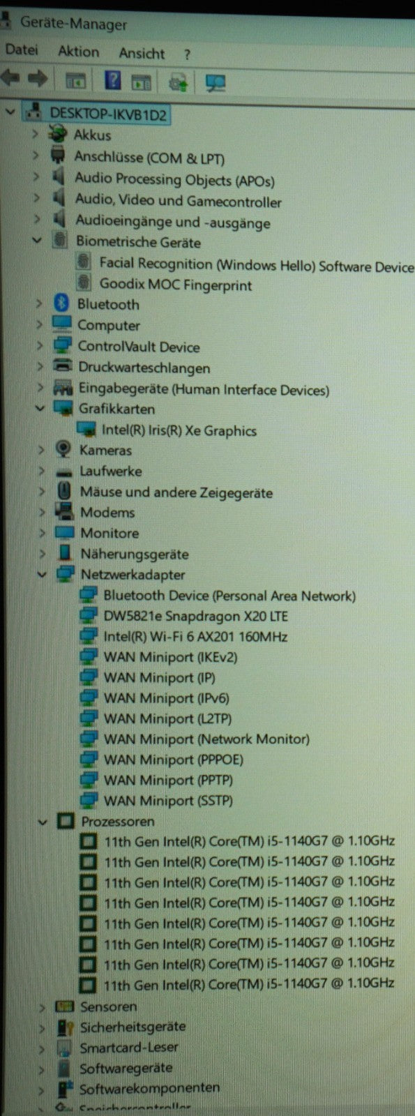 Dell Latitude 7320 Detachable i5-1140G7 16GB RAM 512GB SSD 13" mit Stift Win11