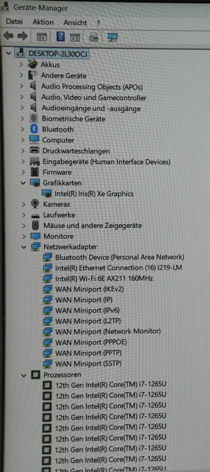 Dell Latitude 5530 i7-1265U 32GB RAM 512GB SSD 15,6 Zoll Intel Iris Xe Win11 #K9