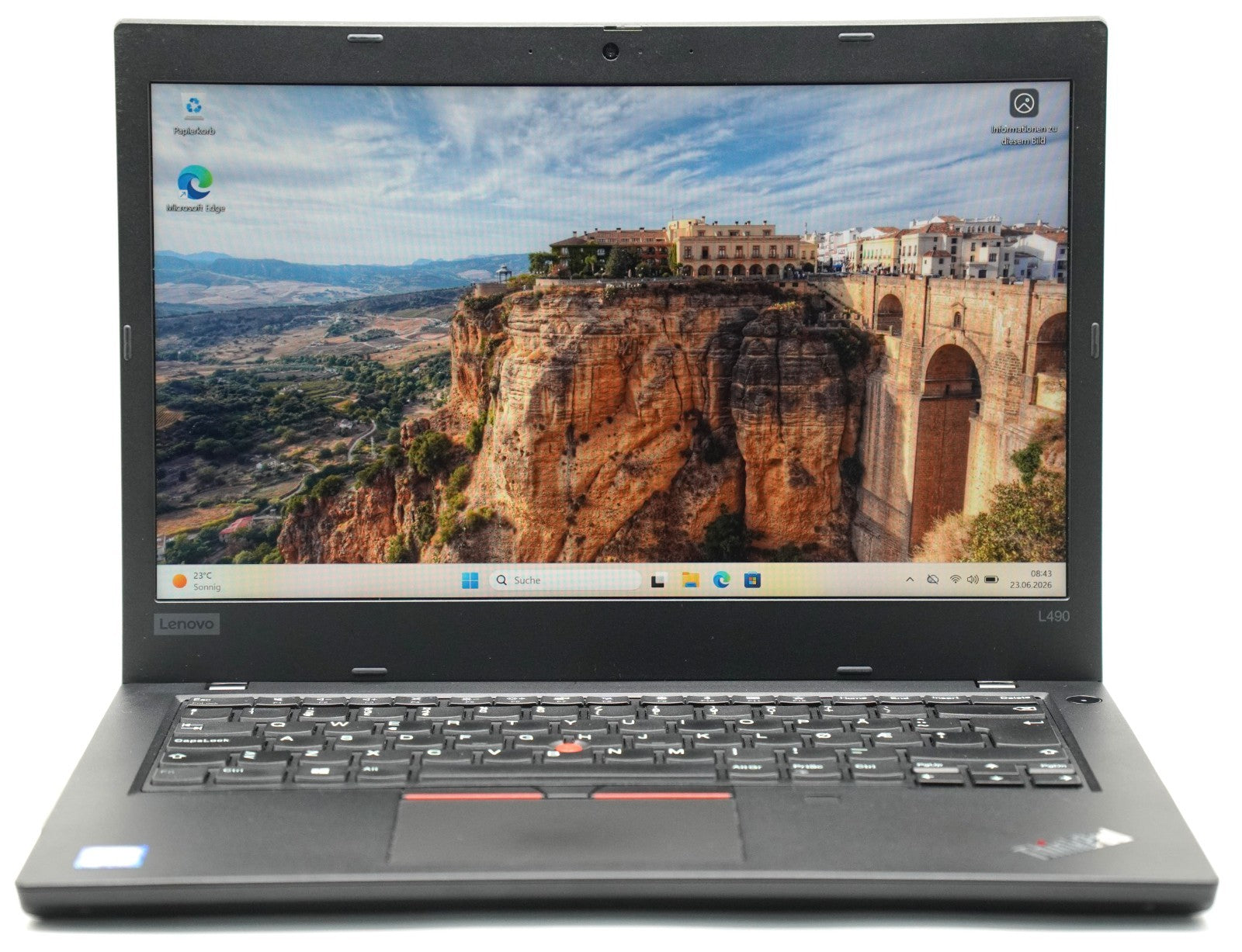 Lenovo ThinkPad L490 i5-8265U 16GB RAM 256GB SSD 14'' FHD IPS QWERTY Win11
