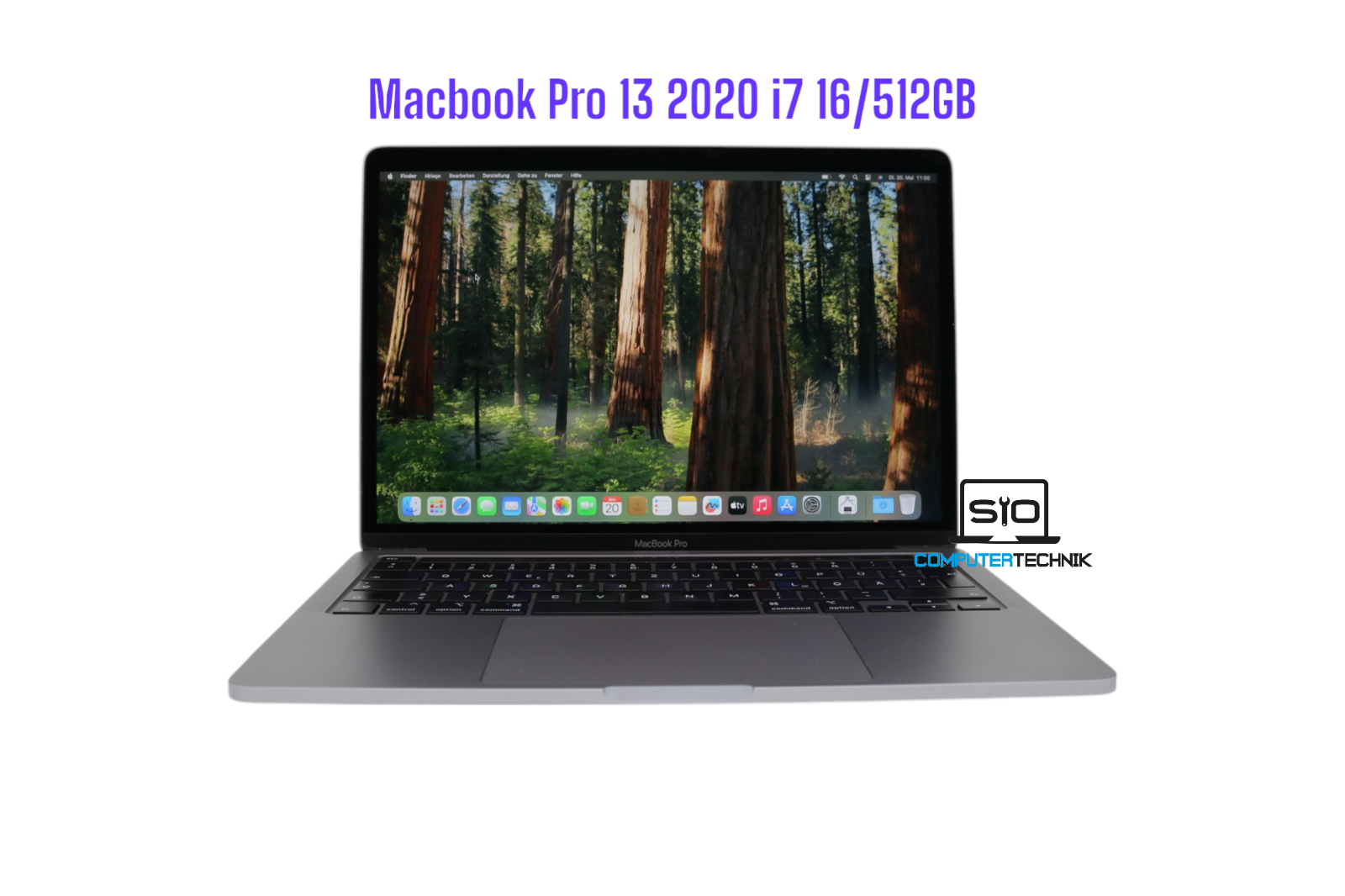 MacBook Pro i7 (2020) 13,3 Zoll Retina 2560x1600 16GB RAM 512GB SSD #12