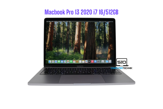 MacBook Pro i7 (2020) 13,3 Zoll Retina 2560x1600 16GB RAM 512GB SSD #12
