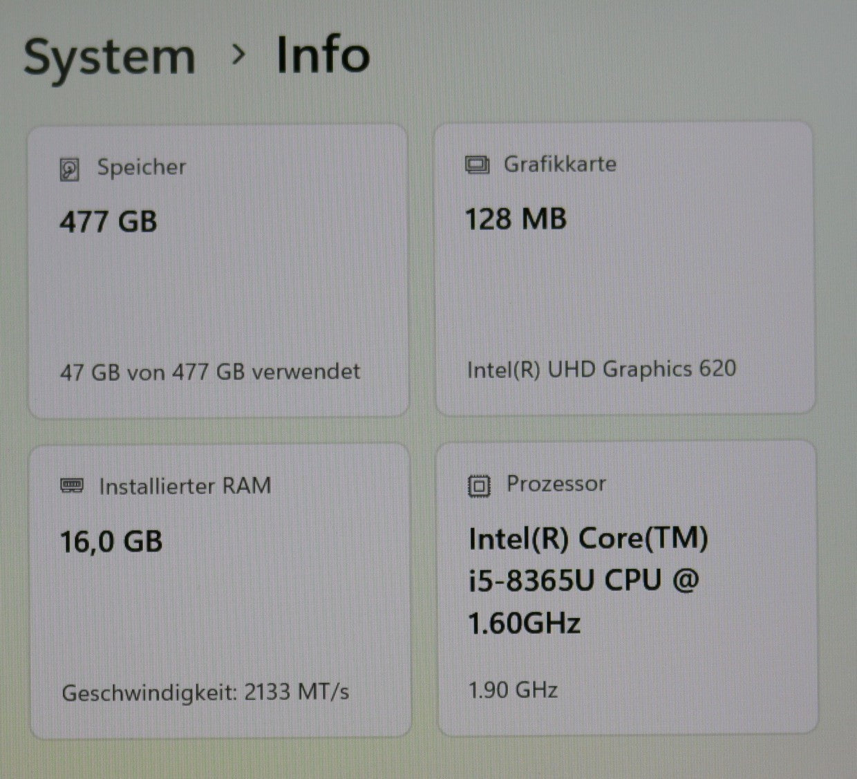 Lenovo Thinkpad X1 Yoga Gen 4 i5-8365U 16GB RAM 512GB SSD Touch mit Stift