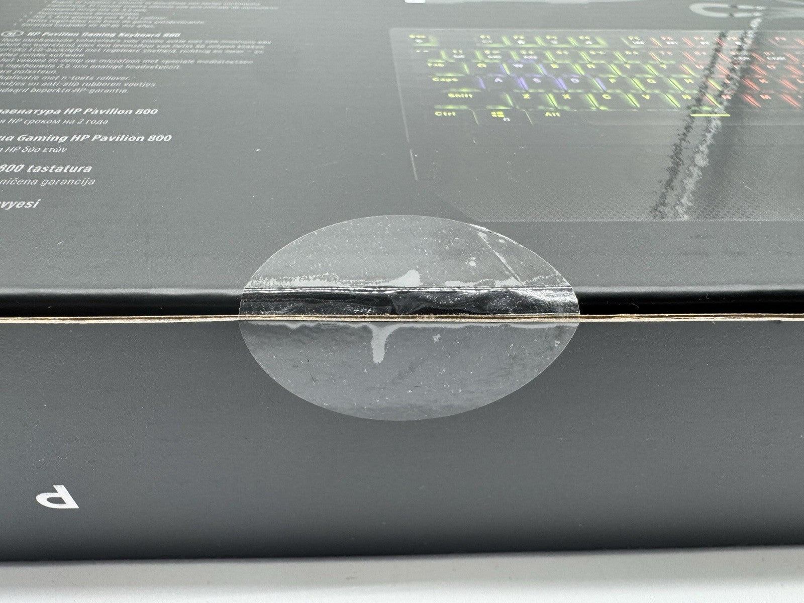 HP Pavilion Gaming Keyboard 800 – Mechanische RGB-German Layout (DE) NEU VERSIEG