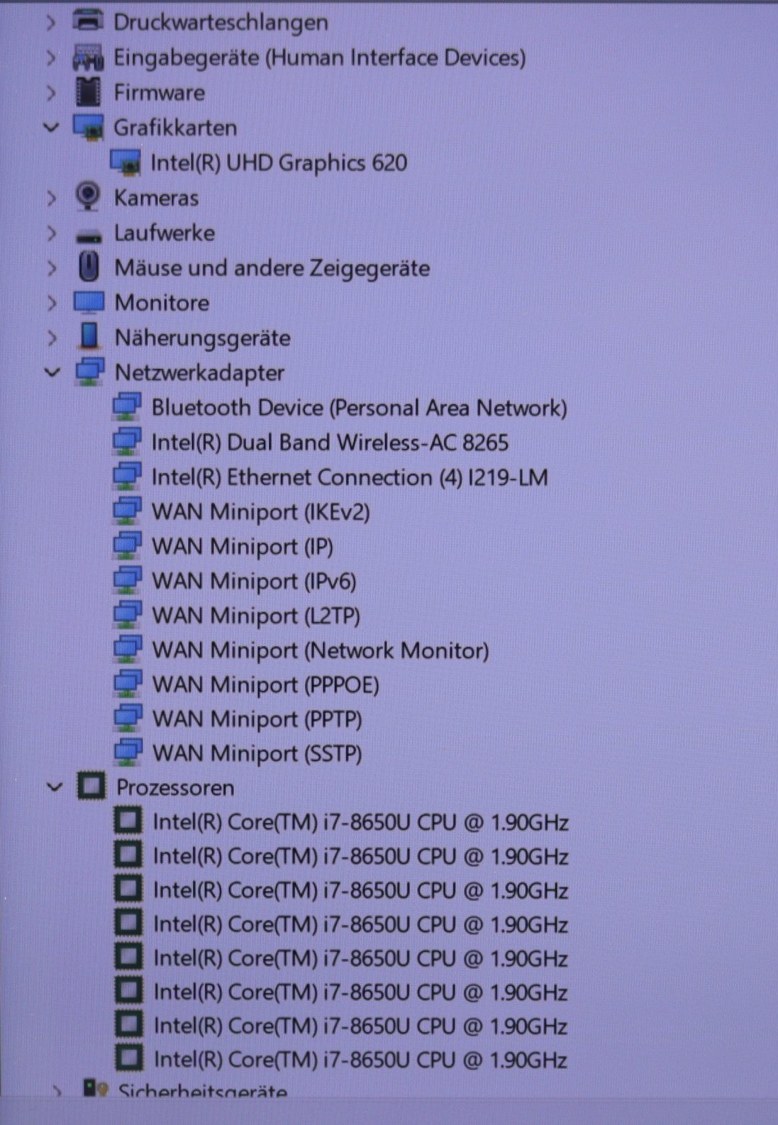 Dell Latitude 7490 – i7-8650U 16GB RAM 256GB SSD NVMe 14" FullHD Touch Display