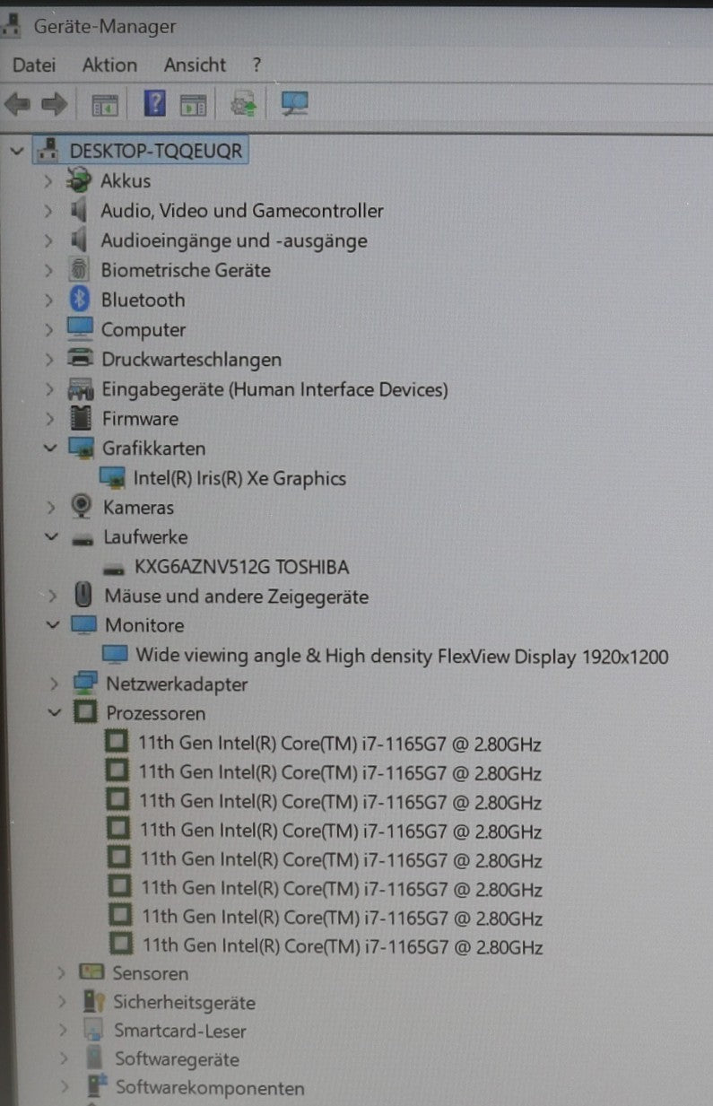 Lenovo ThinkPad X13 Yoga Gen 2 i7-11th 16GB RAM 512GB SSD FHD Touch mit Stift