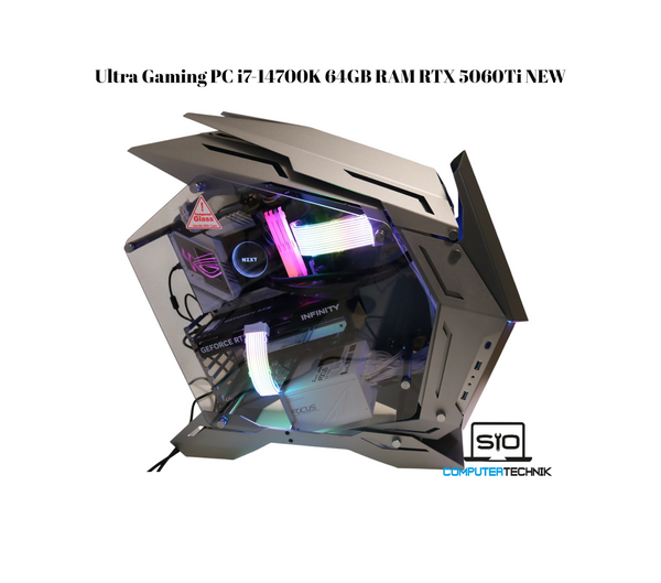Ultra Gaming PC i7-14700K | RTX 5060Ti | 64GB DDR5 | 2TB SSD | ASUS ROG Z790-A