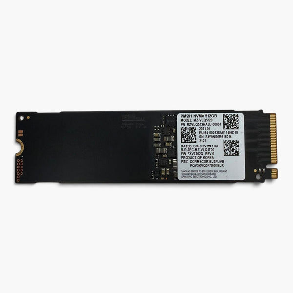 Samsung PM991 512GB NVMe SSD M.2 2280 PCIe 3.0 x4 MZVLQ512HALU Laptop SSD
