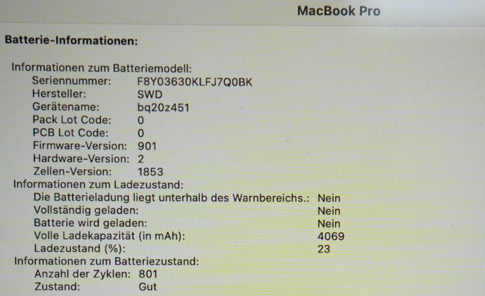 Apple MacBook Pro 13,3" 2020 Intel i7 32GB RAM 1TB SSD Retina Display #801