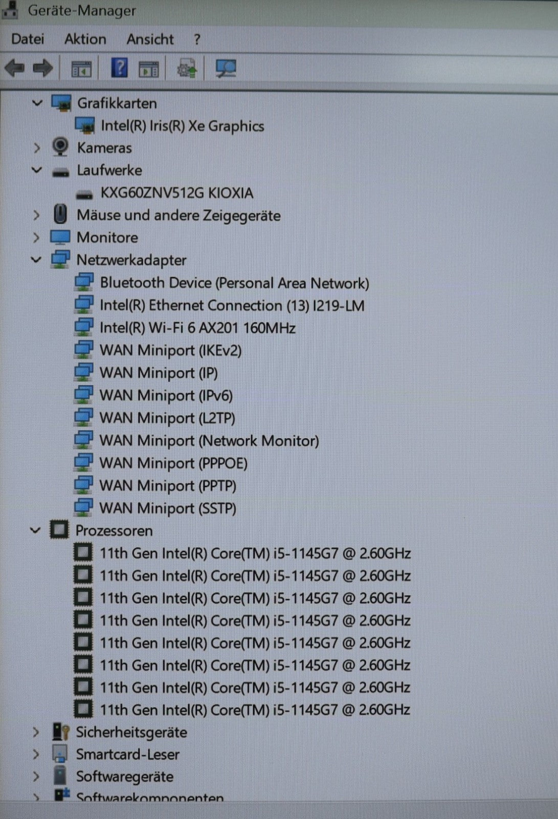 HP Probook 650 G8 i5-1145G7 32GB RAM 512GB SSD Intel Iris 15,6" FullHD Backlight