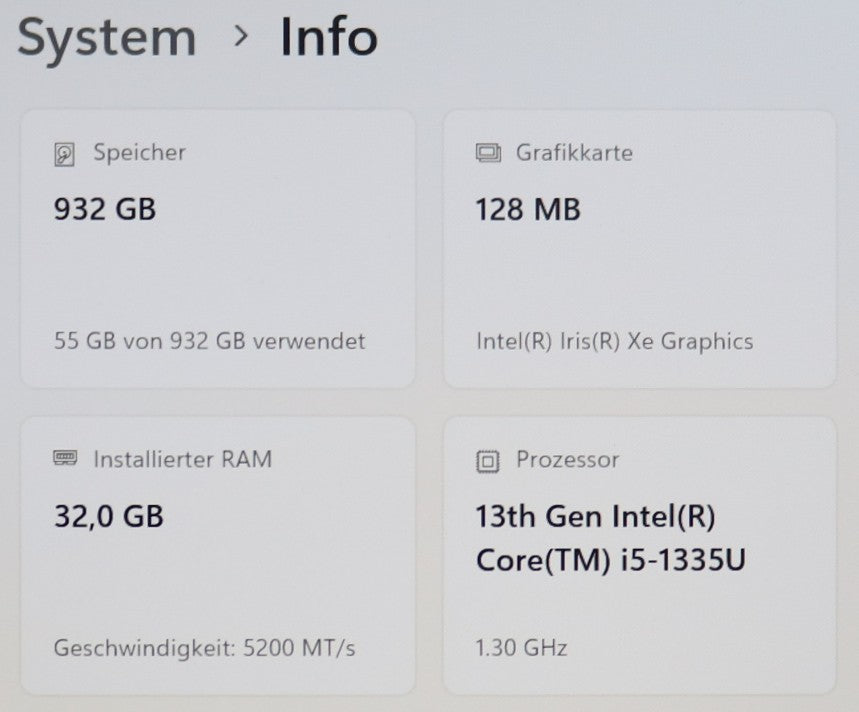 HP EliteBook 840 G10 – i5-1335U 32GB RAM 1TB SSD 14″ Full HD Windows 11 Pro