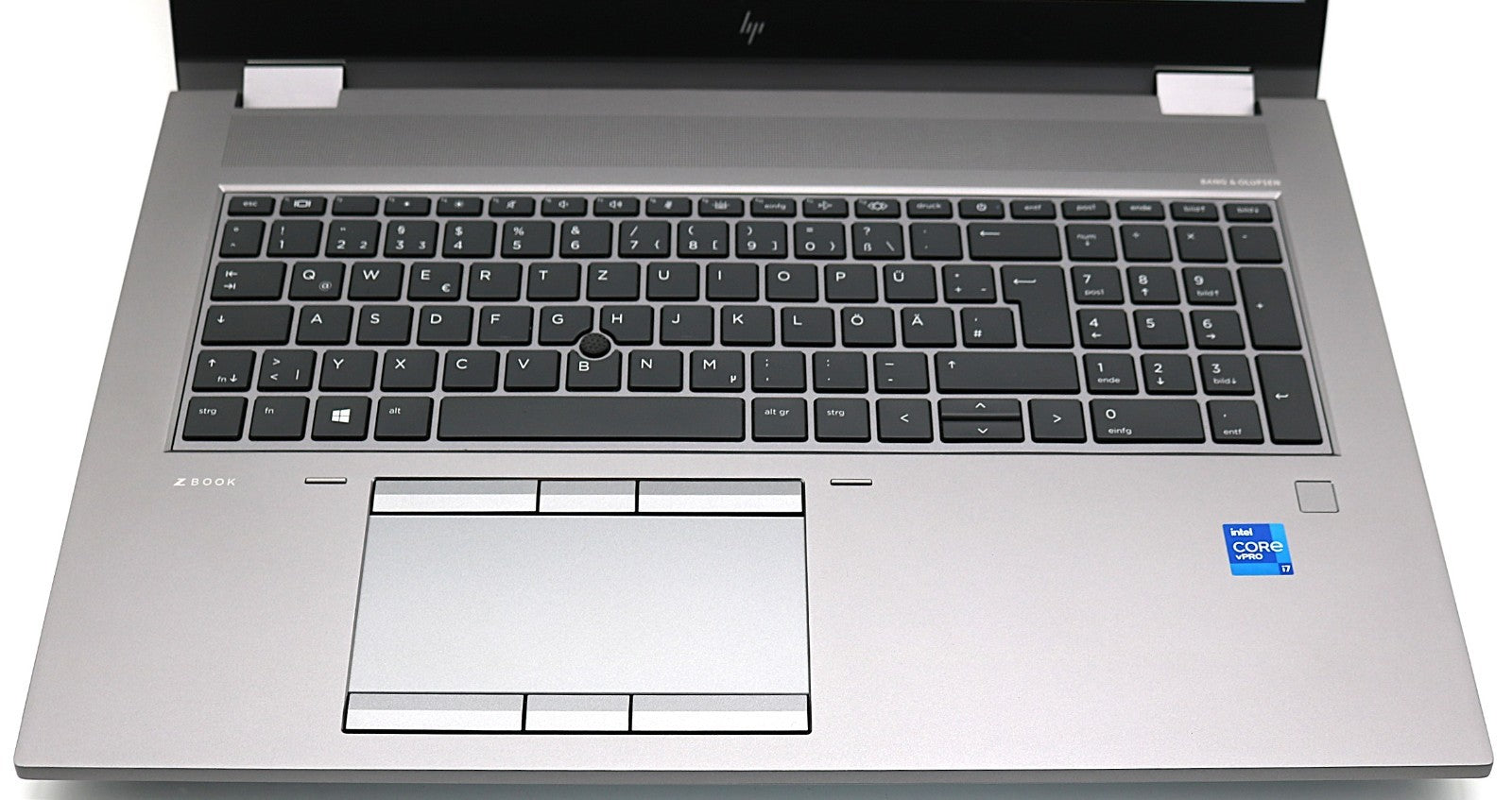 HP Zbook Fury 17,3" G8 MW i7-11850H 64GB RAM 1TB SSD NVIDIA RTX A3000 Win 11