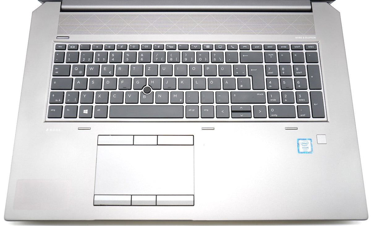 HP Zbook 17 G5 Xeon E-2186M 32GB RAM 1TB SSD NVIDIA Quadro P4200 17,3 Zoll #B