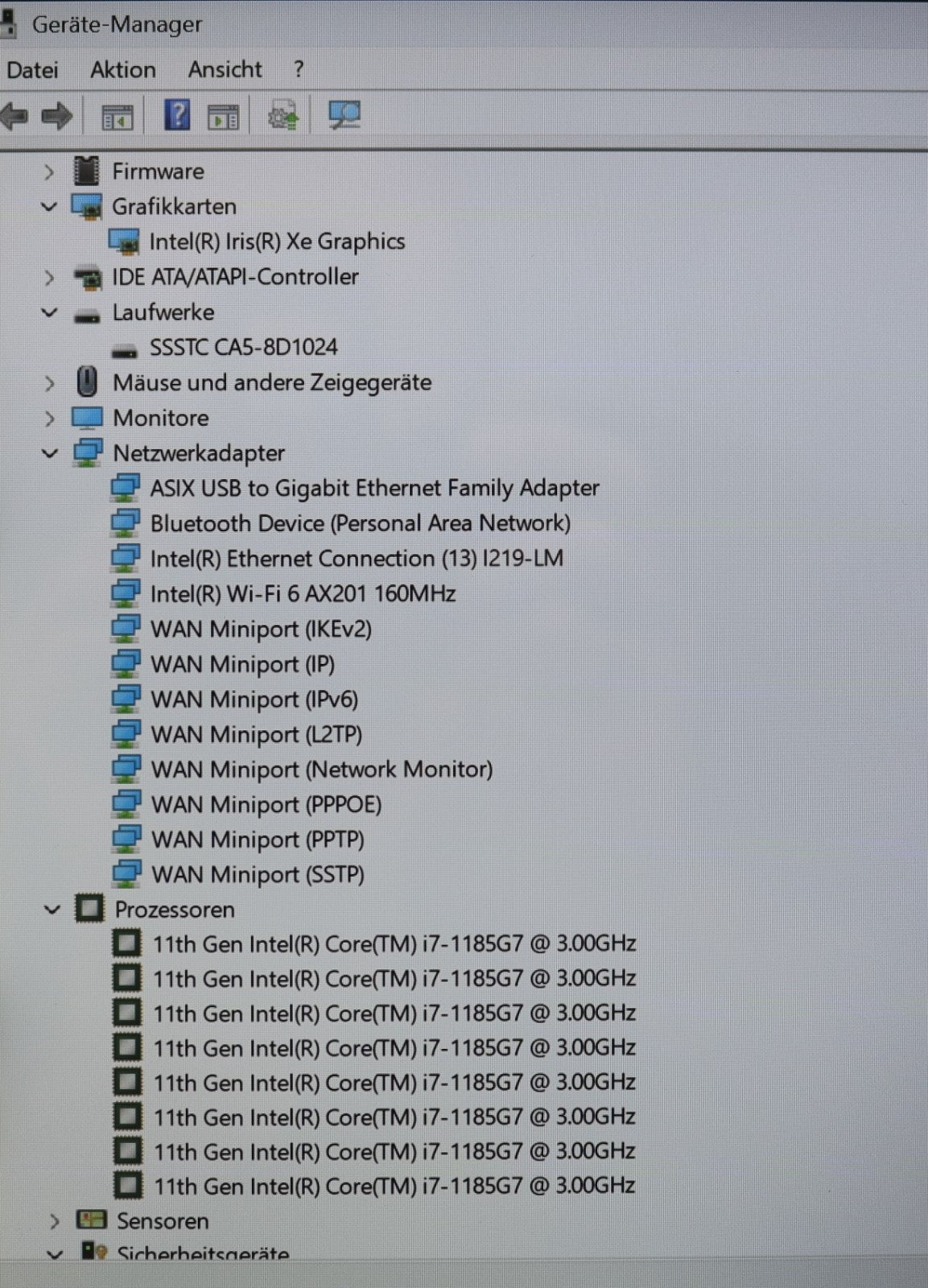 Getac S410 G4 Rugged Intel Core i7-1185G7 32GB RAM 1TB SSD 14 TOUCH KFZ Netzteil