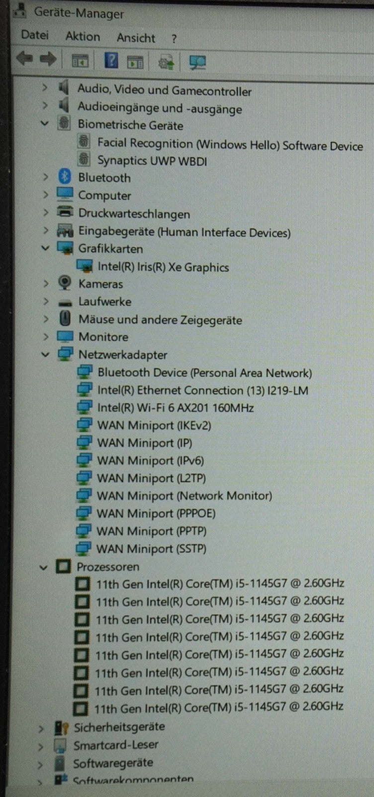 Lenovo ThinkPad T15 Gen2 i5-1145G7 16GB RAM 512GB SSD 15,6" FHD Win11 #K1