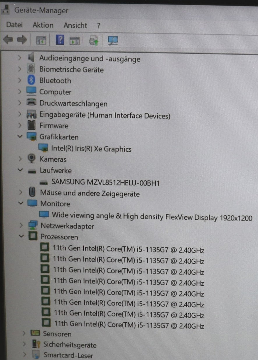 Lenovo ThinkPad X13 Yoga Gen 2 i5-11th 8GB RAM 512GB SSD FHD Touch mit Stift
