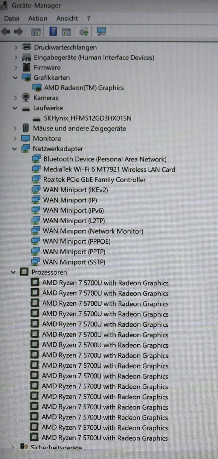 Lenovo Thinkpad E15 Gen3 AMD Ryzen 7 5700U 16B RAM 512GB SSD 15,6 FullHD Win11